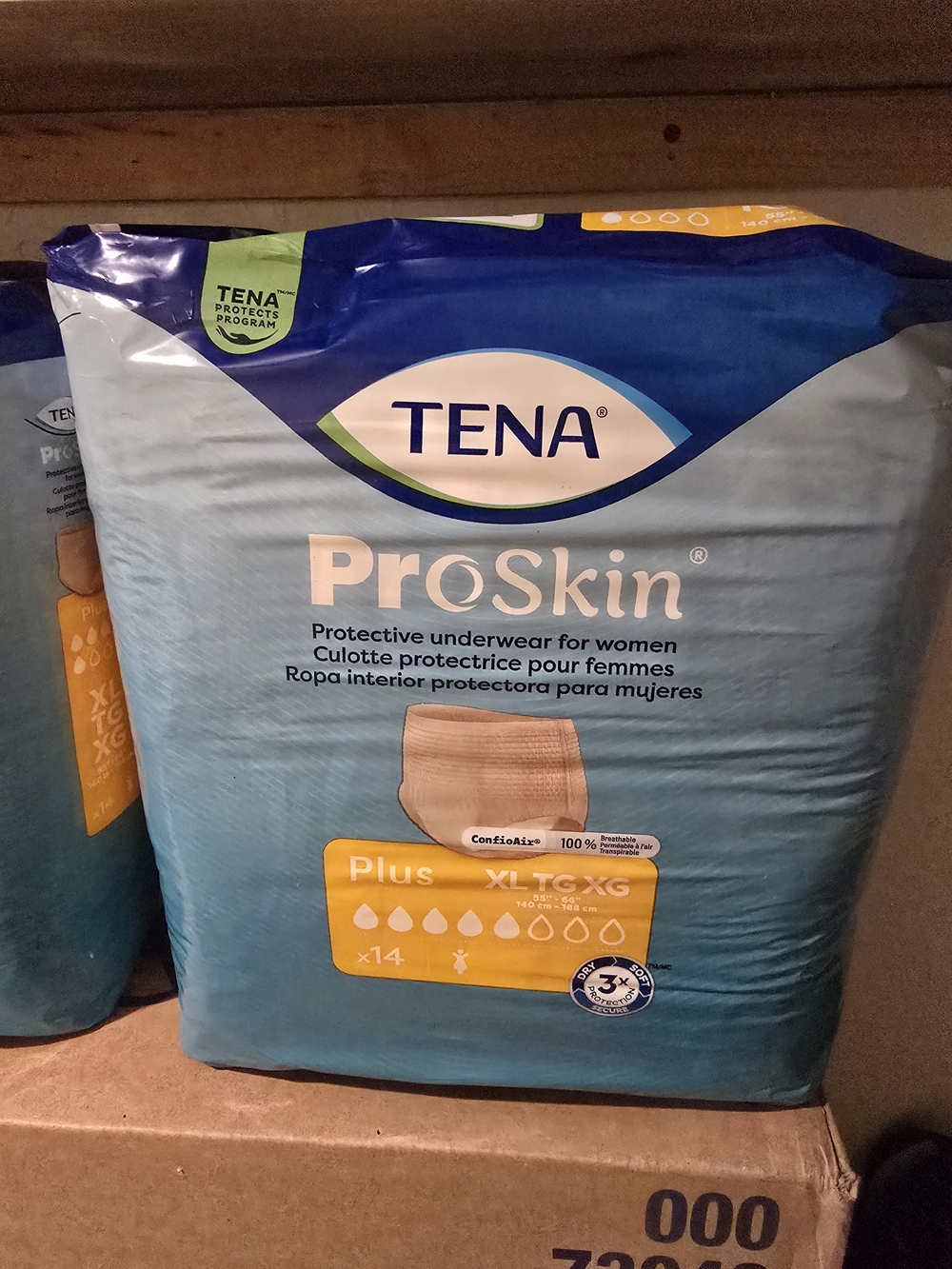 ProSkin Plus Protective Underwear for Women - Light Blue
